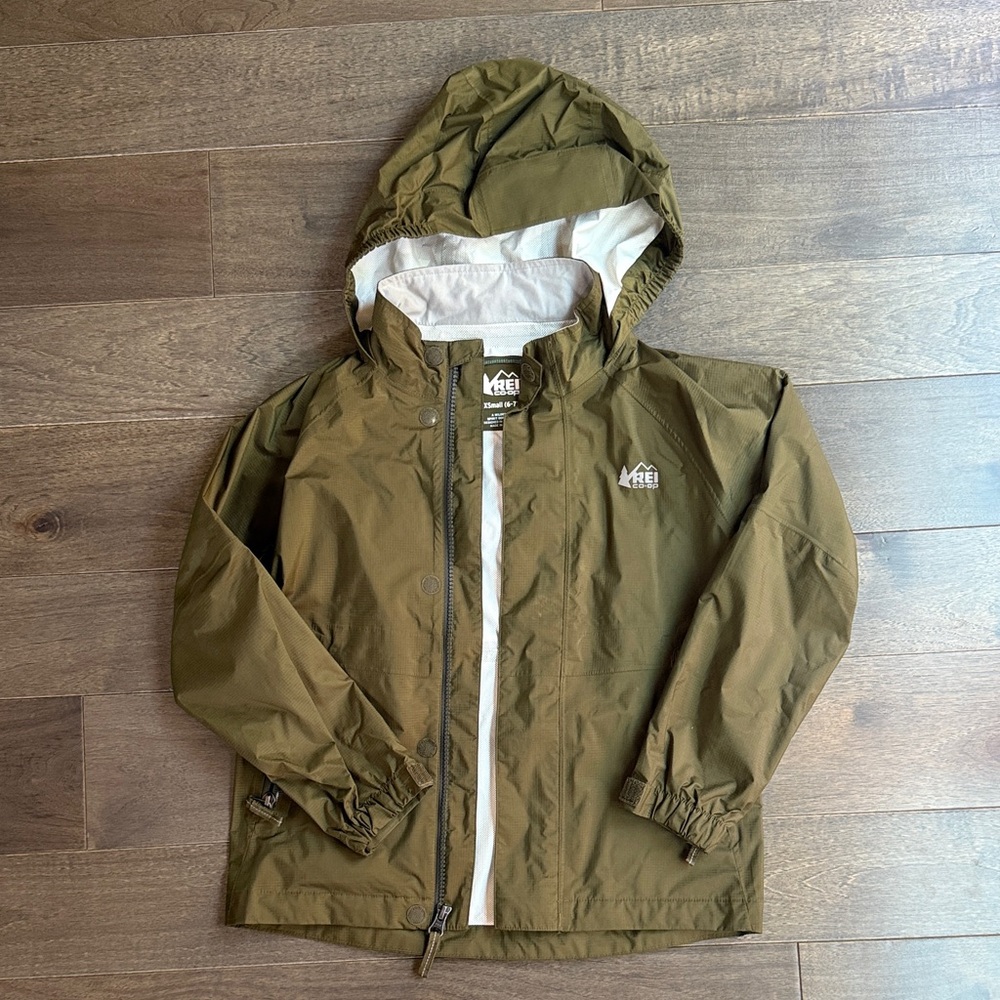 REI Kids Youth Rain Jacket Shell